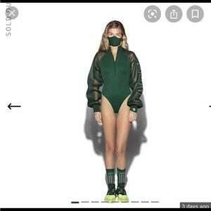 Ivy park green bodysuit